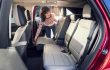 How to fold second row seats on Ford Escape