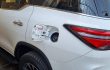 How to open the fuel door on Toyota Fortuner