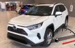 How to view fuel consumption details on Toyota RAV4